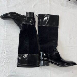 BCBGMaxAzria Black Over the Knee Boots